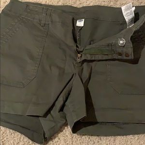 Dark green old navy shorts !